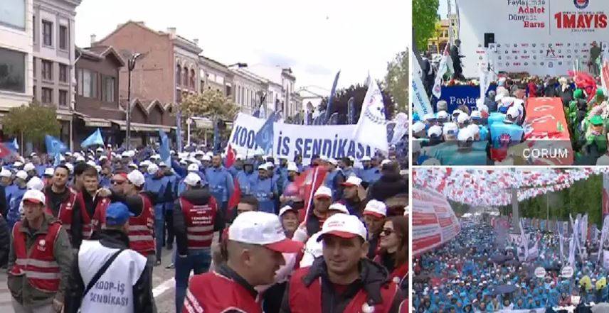 Türkiye 1 Mayıs için meydanlarda: İşte il il kutlamalar ve yaşanan gelişmeler 2